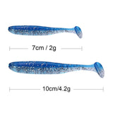 QXO 10pcs/Lot Soft Lures Silicone Bait - calderonconcepts