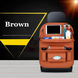 Car Seat Back Bag Folding Table Organizer - calderonconcepts