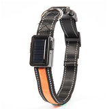 LED solar luminous collar
