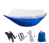 Outdoor Mosquito Net Parachute Hammock - calderonconcepts