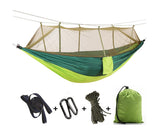 Outdoor Mosquito Net Parachute Hammock - calderonconcepts