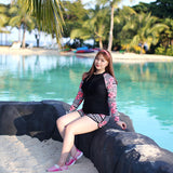 Women's Plus Size Rash Guards Set - calderonconcepts