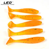 5Pcs/Bag Grub Worm Fishing Lure - calderonconcepts