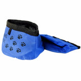 Portable Pet Dogs Cat Canvas Folding Travel Bowl - calderonconcepts