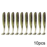 QXO 10pcs/Lot Soft Lures Silicone Bait - calderonconcepts