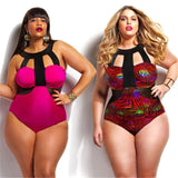 High Waist Plus Size Swimwear - calderonconcepts