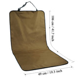 Car Waterproof Back Seat Pet Cover Protector Mat Rear Safety Travel Accessories - calderonconcepts
