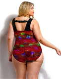 High Waist Plus Size Swimwear - calderonconcepts