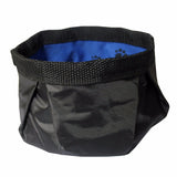 Portable Pet Dogs Cat Canvas Folding Travel Bowl - calderonconcepts