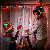 Christmas Knit Hat Light Up Beanie