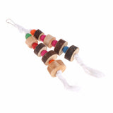 1 Piece Natural Wooden Birds Parrot Colorful Toys - calderonconcepts