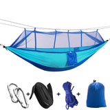 Outdoor Mosquito Net Parachute Hammock - calderonconcepts