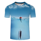 3d printed fish t-shirt