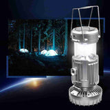 Solar Portable LED Rechargeable Lantern With Fan