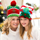 Christmas Knit Hat Light Up Beanie