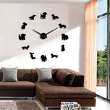 Dachshund Wall Clock