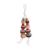 1 Piece Natural Wooden Birds Parrot Colorful Toys - calderonconcepts