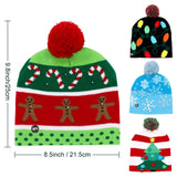 Christmas Knit Hat Light Up Beanie