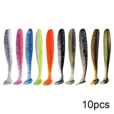 QXO 10pcs/Lot Soft Lures Silicone Bait - calderonconcepts