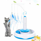 Cat Toys Feather Teaser - calderonconcepts