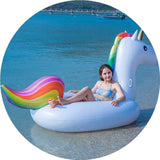Unicorn Inflatable Swimming Ring - calderonconcepts