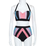 Plus Size Push Up women swimsuit bikini set - calderonconcepts