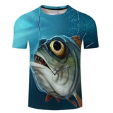 3d printed fish t-shirt