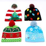 Christmas Knit Hat Light Up Beanie