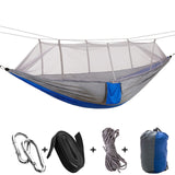 Outdoor Mosquito Net Parachute Hammock - calderonconcepts