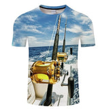 3d printed fish t-shirt