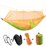Outdoor Mosquito Net Parachute Hammock - calderonconcepts