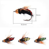 LEO 40pcs/box Fly Fishing Flies Lure - calderonconcepts