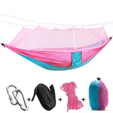 Outdoor Mosquito Net Parachute Hammock - calderonconcepts