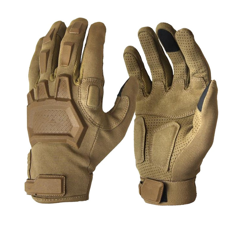 Delta Force Touch Screen Hard Knuckle Military Tactical Combat Glove