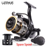 LINNHUE High Speed Metal Spool Spinning Reel Saltwater - calderonconcepts