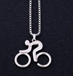 Bike Pendant Stainless Steel Necklaces - calderonconcepts