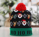 Christmas Knit Hat Light Up Beanie