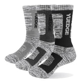 Terry Cushion Breathable Crew Sports Hiking Socks - calderonconcepts