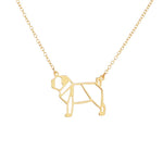 cute dog pendant necklace