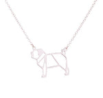 cute dog pendant necklace