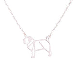 cute dog pendant necklace