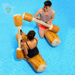 Inflatable Log Joust Set - calderonconcepts