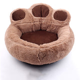 Comfortable Bear Paw Pet Bed