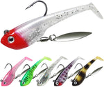 Pre-Rigged Soft Shrimp Lures for Saltwater Fishing - calderonconcepts