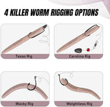 Pre-Rigged Soft Shrimp Lures for Saltwater Fishing - calderonconcepts