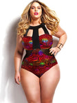 High Waist Plus Size Swimwear - calderonconcepts