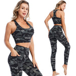 Women Camouflage Printed Sports Suit - calderonconcepts