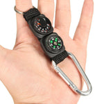 Mini Multifunction 3 in 1 Compass Thermometer - calderonconcepts