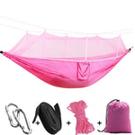 Outdoor Mosquito Net Parachute Hammock - calderonconcepts