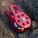Rock Climbing Pulley Fixed Sideplate - calderonconcepts